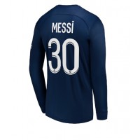 Paris Saint-Germain Lionel Messi #30 Fotballklær Hjemmedrakt 2022-23 Langermet